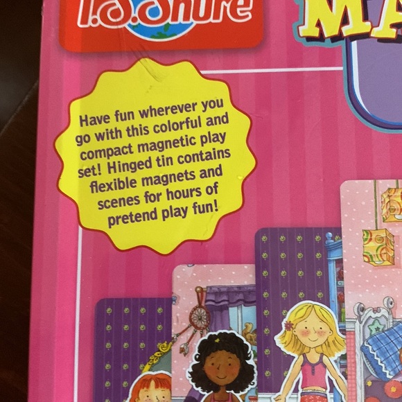 T. S. SHURE- MAGNETIC 🧲 TINS- DAISY GIRLS DRESS UP 🆕 Sealed - Picture 4 of 6